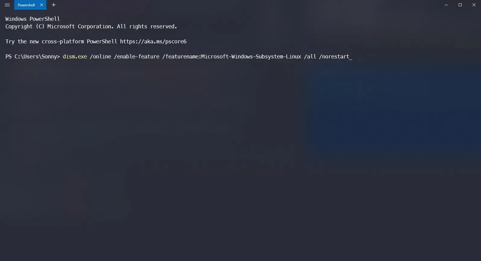 wsl1-installation